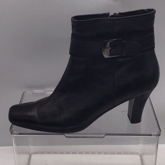 A2 By Aerosoles Shoes - A2 by Aerosoles Black Heel Ankle Boot